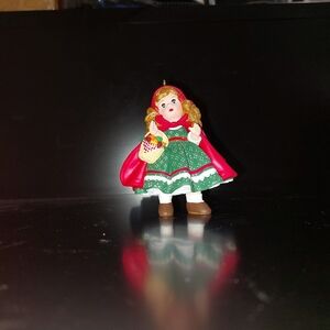 Hallmark Keepsake Ornament Little Red Riding Hood 1991